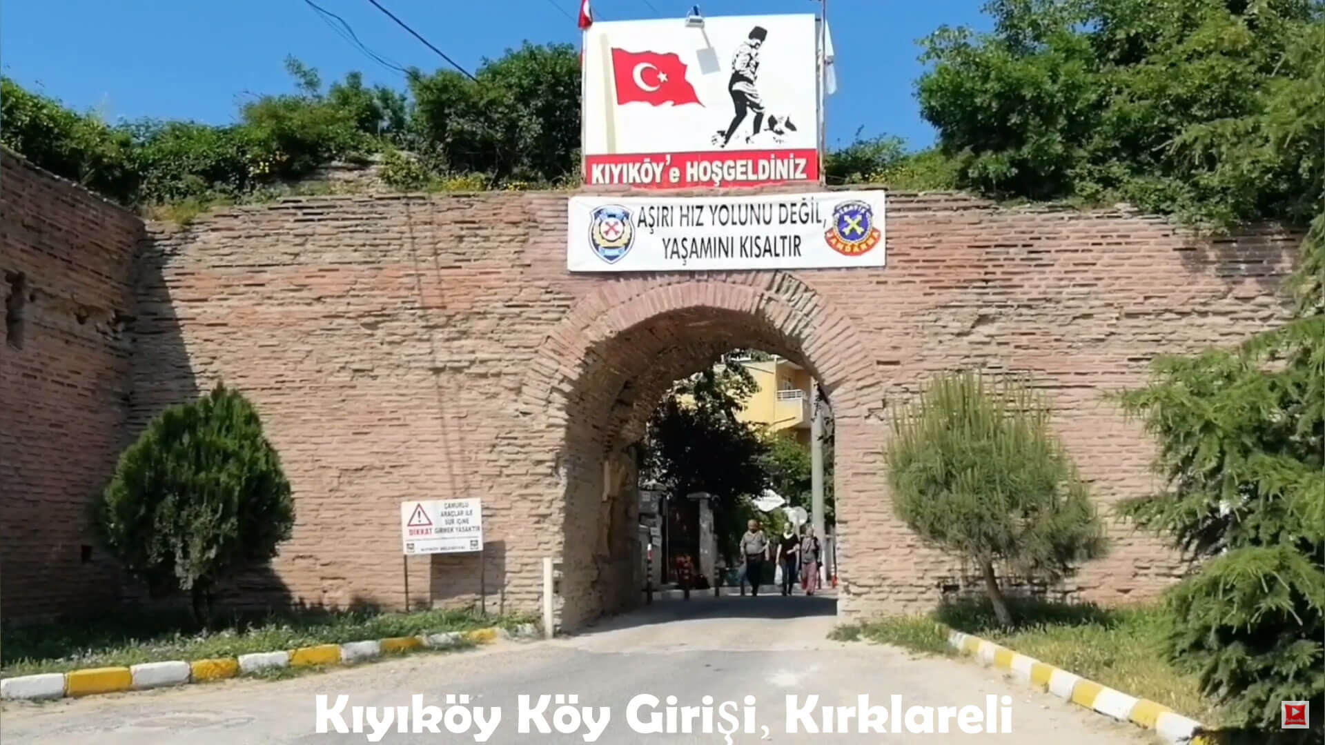 Kıyıköy Köy Girişi, Kırklareli